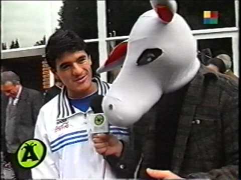 El Burrito con la Selección Argentina - Atorrantes 1998