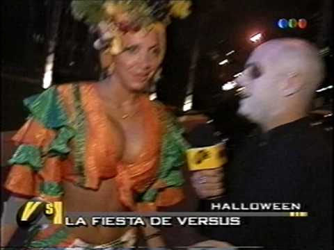 Fiesta halloween organizada por Versus año 2001