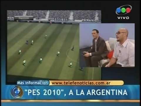 PES 2010 Liga Argentina PS3 - Telefe Noticias