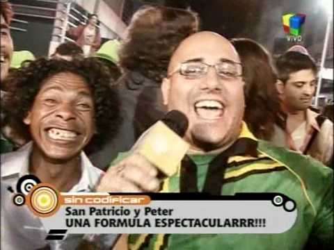 Con Peter de Polvorines en St. Patrick's Day 2009