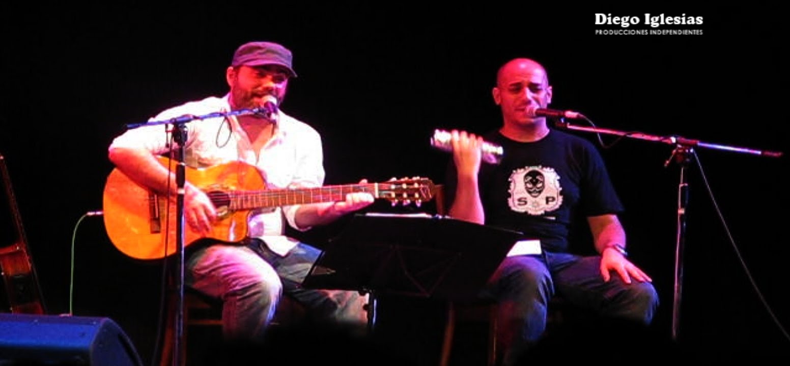 Cantando con Zambayonny en el 2010