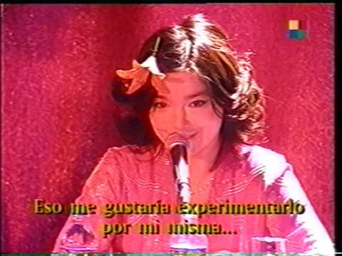 Conferencia de prensa de Bjork en Buenos Aires